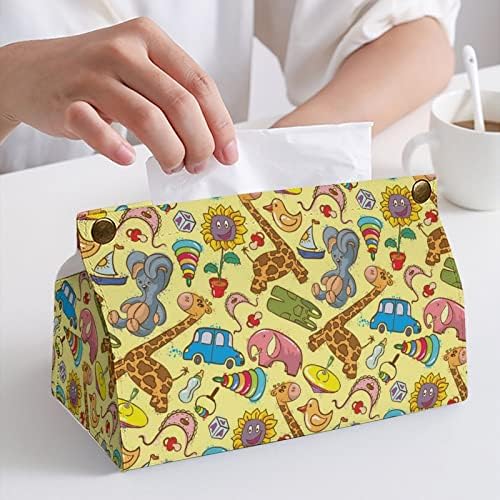 Caixa de tecidos da girafa Torda de elefante Capa