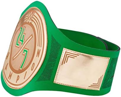 WWE Authentic Wear Wear 24/7 Campeonato Title Title Belt Gold