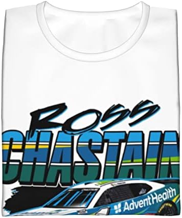 Asfrsh Ross Chastain 1 camisa para adolescente e garoto impressão de menino de manga curta camiseta atlética de camiseta