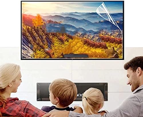 Kelunis TV Screen Protector, Blue Light Filter Film Matte Anti-Glare para monitor de 32-75 polegadas, aliviar a tensão
