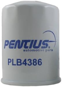 Pentius PLB4386 Filtro de óleo de linha premium vermelho para Chevrolet, Infiniti, Nissan, Pontiac, Suzuki, Toyota