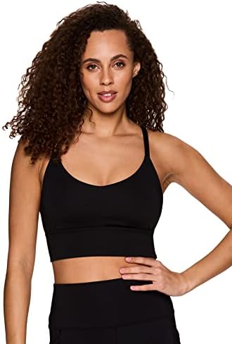 RBX Moda ativa de moda feminina Strappy de baixo impacto de baixo impacto Sports Sports