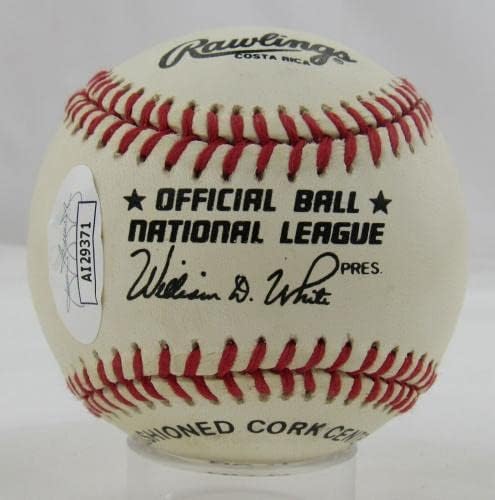 Johnny Vander Meer assinou Autograph Autograph Rawlings Baseball JSA AI29371 - Bolalls autografados