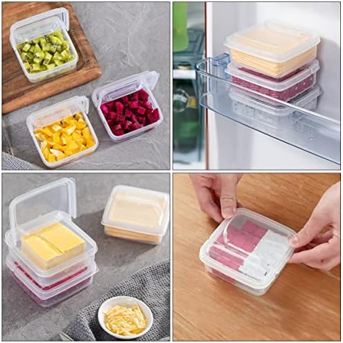 Bestonzon raclette recipiente transparente recipientes de armazenamento de queijo recipientes limpos de armazenamento