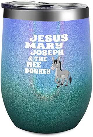 Jesus aço inoxidável vinho garrafas de água com tampa de aço inoxidável garrafa de água de água Jesus Maria Joseph