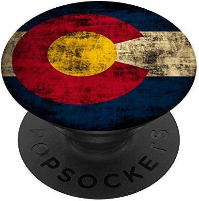 Popsockets retro rústicos bandeira do Colorado Swappable PopGrip