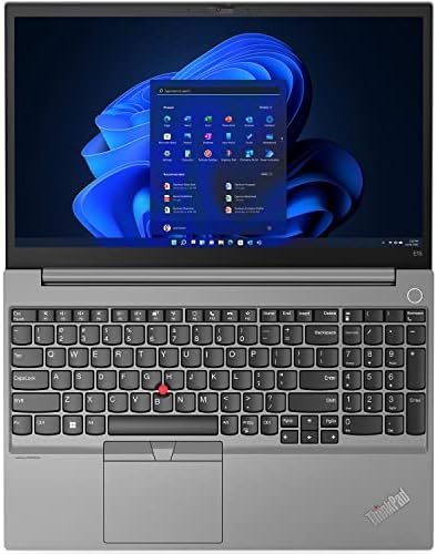 Lenovo ThinkPad E15 Laptop em casa e negócios, wifi, bluetooth, webcam, 1xhdmi, win 10 pro) com hub USB