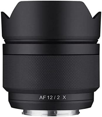 Rokinon 12mm f/2.0 AF APS-C Compact Ultra Wide-Angle Lens para Fujifilm X