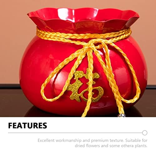 Doitool Feng Shui Treasure Basin Bowl: Metal de ferro Metal Chinês Bowl Bowl Ornamentos
