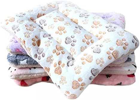 Wzhsdkl Cobertores grossos para animais de estimação Kennels para animais de estimação Tapetes de dormir quentes para cães com colchas de algodão Camas de cães de cachorro