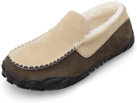 Mocassins do lipshs para homens para homens Microsued Slip On Home Shoes Home Shops Indoor Outdoor Slippers Warm