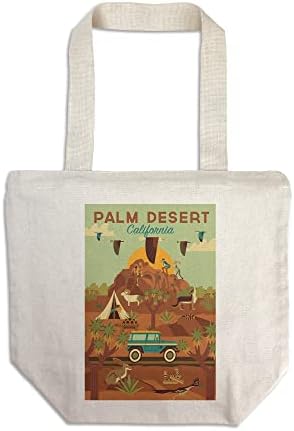 Lantern Press Palm Desert, Califórnia, série geométrica do Parque Nacional