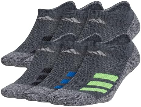 Adidas Boys 'Youth Cushioned Stripe 6-Pack No Show