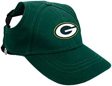 Littlearth NFL Unissex-Adult NFL Green Bay Packers Pet Pet Baseball Hat
