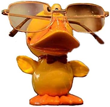 Zoele fofo pato doméstico Óculos de sol dos óculos de sol dos óculos Decoração de carro do suporte do suporte