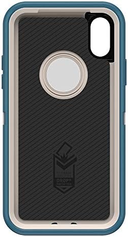 OtterBox Defender Series Screenless Edition Case para iPhone XS & iPhone X, concha de policarbonato, capa de borracha sintética,