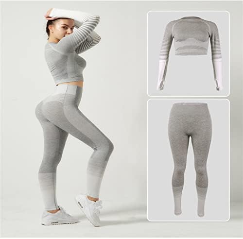 Czdyuf Yoga Clothing Set Fitness Fitness Rick Dry Gradient Sports Sports Suit Sports