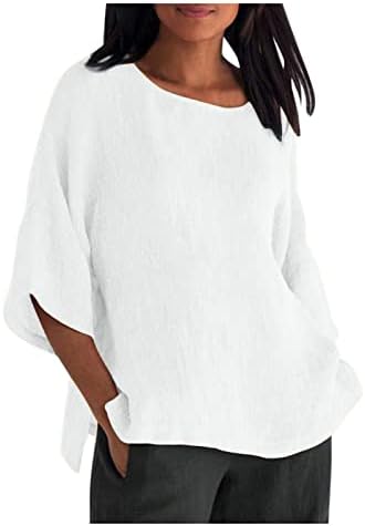 Roupas brancas Moda de moda de linho de algodão Bustier Modest Top Camisole Camise