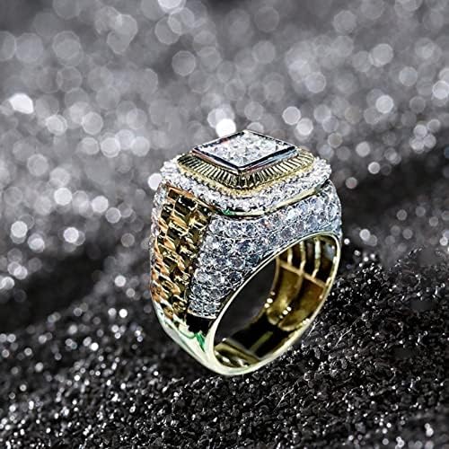 2023 novo diamante anel de diamante de grande forma de diamante grande anel de anel de presente vintage ringdiamond anel de diamante