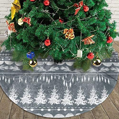 LVESHOP Vintage Stripe de Natal Treça de Natal Treça de Luxúria redonda redonda de tapete externo Rústico Decorações de férias de Natal