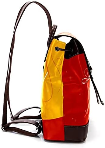 Mochila VBFOFBV para mulheres Daypack Laptop Backpack Travel Bag Casual, Arte de folha de bordo de Ação de Graças