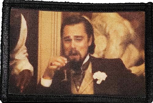 Calvin Candie Django Unchained Morale Patch. 2x3 gancho patch. Redhaedtshirts feitos nos EUA