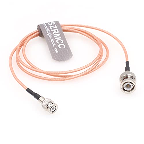 Szrmcc masculino bnc para mini pequeno cabo BNC machado rf sdi rg316 para monitor de detector de falhas ultrassônicas