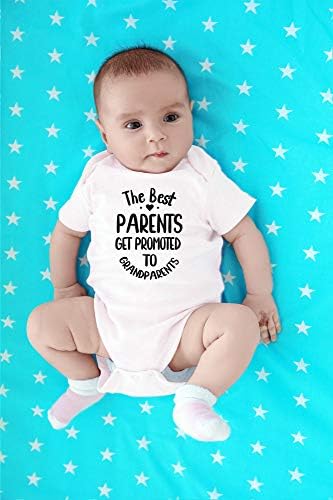 CBTWear Os melhores pais são promovidos a avós - novo neto - roupas de bebê de uma peça de uma peça fofas