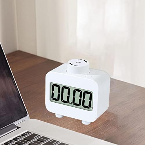 Petsola Digital Timer com Bracket Multifuncional Tela Eletrônica Tela StopWatch Relógio Para professores de mesa de cozinha Exercício