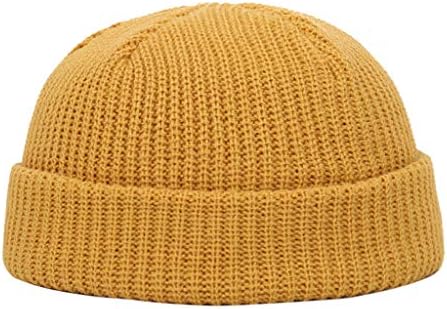Kimloog Slouchy Winter Hat, chapéus de clima frio masculino Chapéus de malha quente Capinho de crânio Cap bico de malha masculino