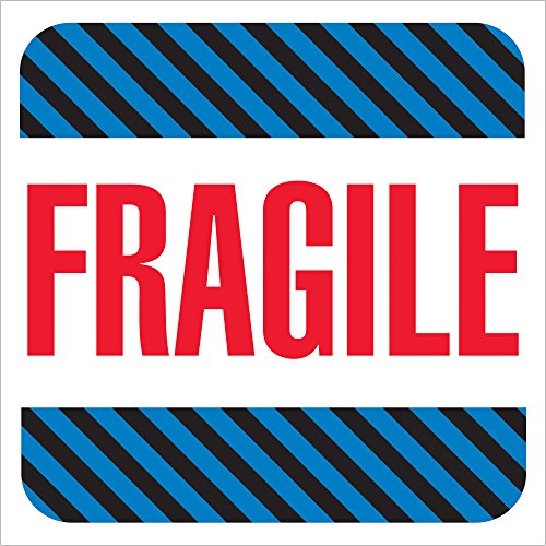 Etiquetas de fita Logic®, frágeis , 4 x 4 , múltiplo, 500/roll