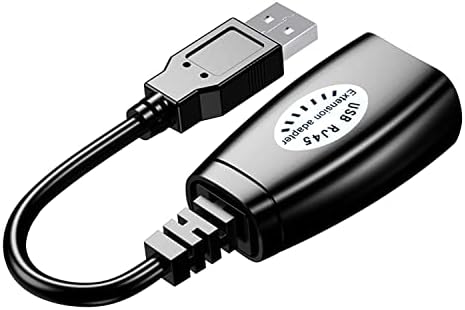 Lixintian USB para RJ45 Adaptador Set-USB para RJ45 Adaptador de extensão LAN sobre CABT5/ CAT5E/ CAT6