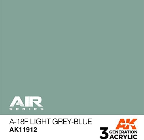 Ak Acrylics 3Gen Aircraft AK11912 A-18F Light Grey-Blue
