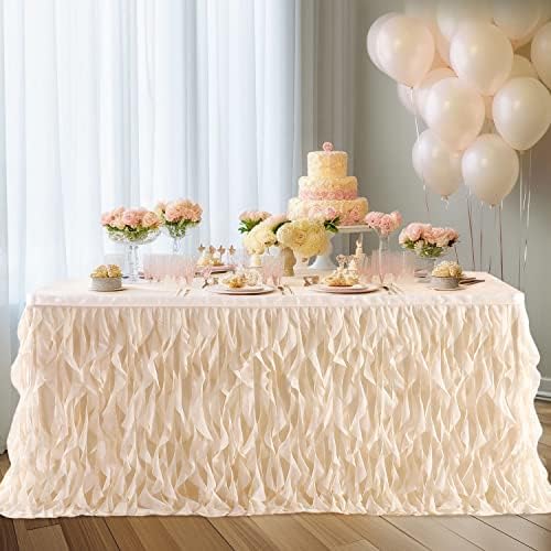 Salia de mesa de salgueiro de ouro de champanhe 4 pés para decorações de casamento Aniversário de sereia de chá de bebê para retângulo