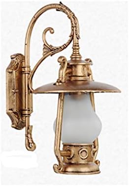 Parede externa lxxsh iluminação leve à prova d'água lâmpada de lâmpada de jardim do corredor lâmpada de lâmpada de arande