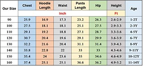 Hhooop Boys Winter Warm Fleece Tracksuits Grizzy e The Lemmings Sweetshirts Graphics Casual Roupas confortáveis