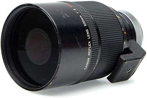 Canon FD 500mm F8 Reflex Mirror Lens, foco manual para câmera de filme