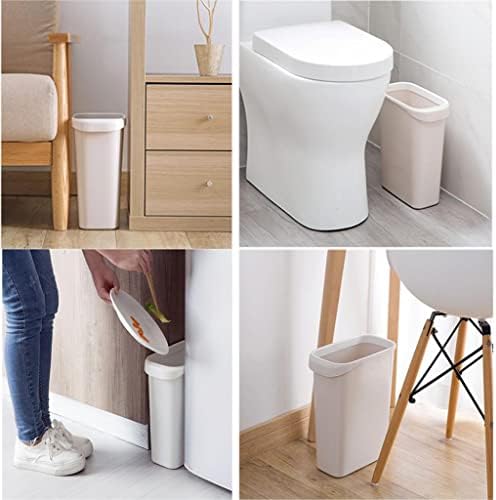 Lata de lixo hjrd, lixo do banheiro pode restringir o lixo de triagem retangular de papel de cesta de papel banheiros de cozinha