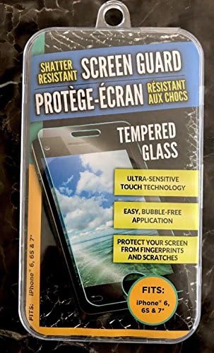Guarda de tela resistente a quebra de vidro temperado, cabos ultra-sensíveis para iPhone 6-6s