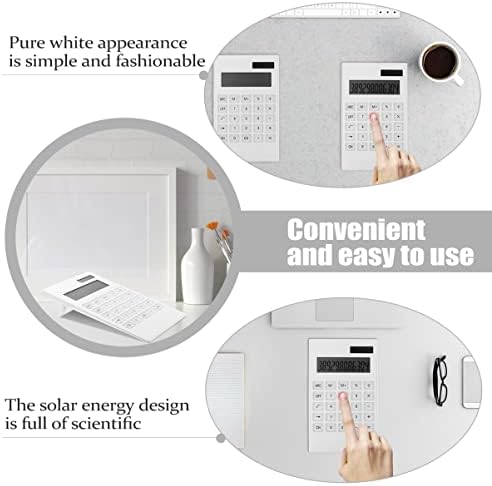 STOBOK Solar fofo use suprimentos diários de tela escolar calculando a área de trabalho lcd slim for plana ultrafina de energia fina