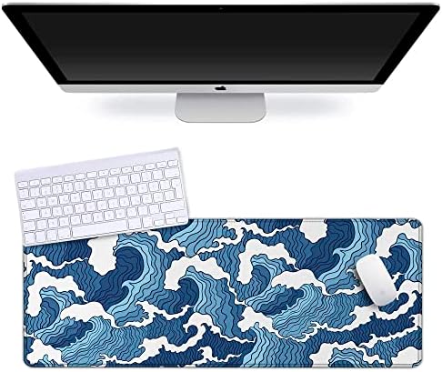 Viorichve xxl mouse bloc estendido mouse pad da mesa grande tape