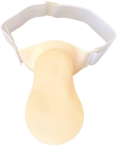 Sacos de colostomia de látex com bolsas de ostomia de cinto com cinto de colostomia elástico, orifício diástica:6cm/2.36inch