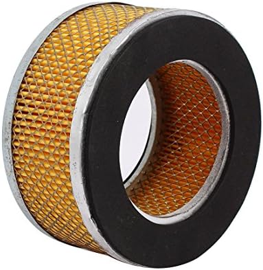 Aexit 130mm OD ACESSÓRIOS DE HARDWARE DE EQUIPAMENTO CIVIL 77 mm Filtro do compressor de ar de alta altura do dia 63 mm Modelo amarelo: 97AS587QO170