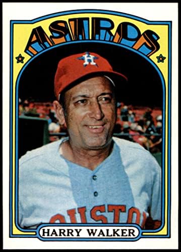 1972 Topps 249 Harry Walker Houston Astros NM/MT Astros