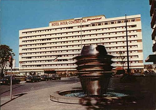 Hotel inter-continental Dusseldorf Dusseldorf, Alemanha Original Vintage Posta