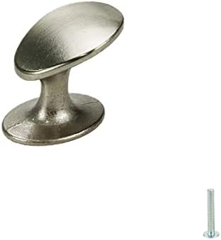 Risbay 6pcs 18mmx23mm liga de zinco de zinco de prata botões de móveis modernos para guarda -roupas, gavetas