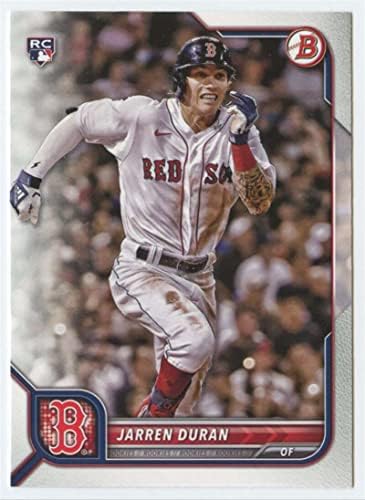 2022 Bowman 84 Jarren Duran RC Rookie Boston Red Sox MLB Baseball Trading Card