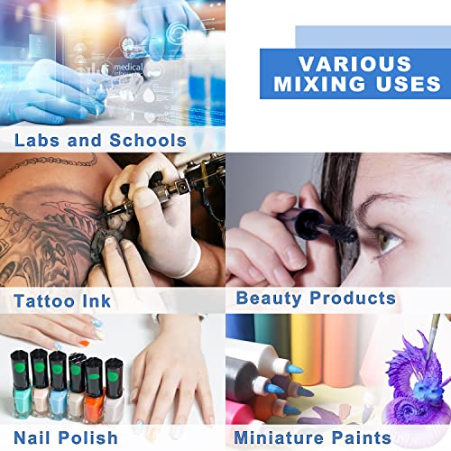 Onilab Mini Vortex Mixer com função de toque, mixagem de laboratório, esmalte, tinta de tatuagem, adesivos de cílios e tintas acrílicas
