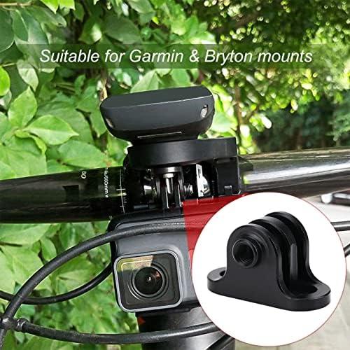 Adaptador de montagem de combinação de bicicletas, adaptador de câmera de suporte de computador, compatível com câmera de ação