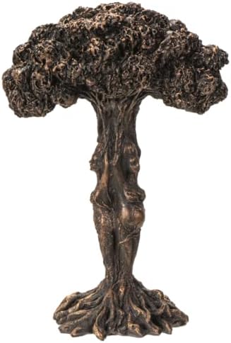 Estátua da árvore de presentes do Pacífico, estatueta mítica colecionável de resina a frio, 4,33 polegadas x 2,28 polegadas